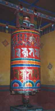 Gebedswiel Simthoka dzong