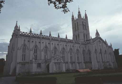 St. Pauls kathedraal in Calcutta