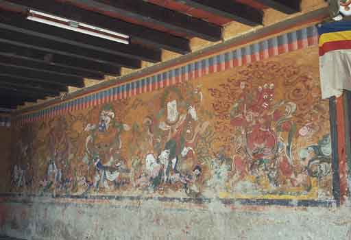 Fresco in Tamshing Lhakhang