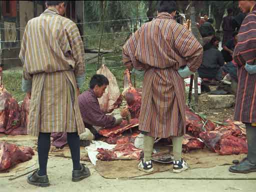 Markt in Thimpu
