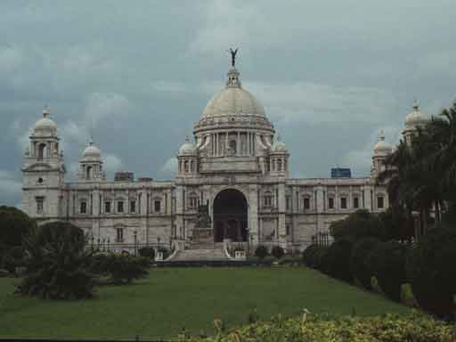 Victoria Memorial in Calcutta